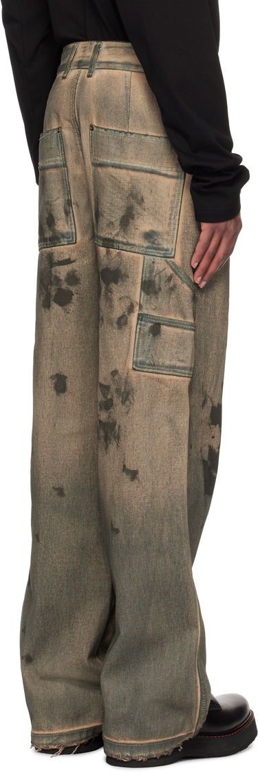 Kavbojke We11done We11done Carpenter Jeans Zelena | WD-DP3-24-338-M-BG, 2