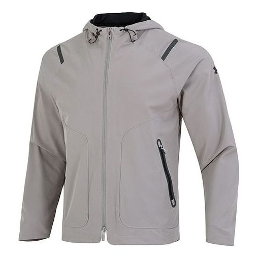 Vetrovka Under Armour Unstoppable Hooded Shell Jacket Siva | 1370494-294, 0