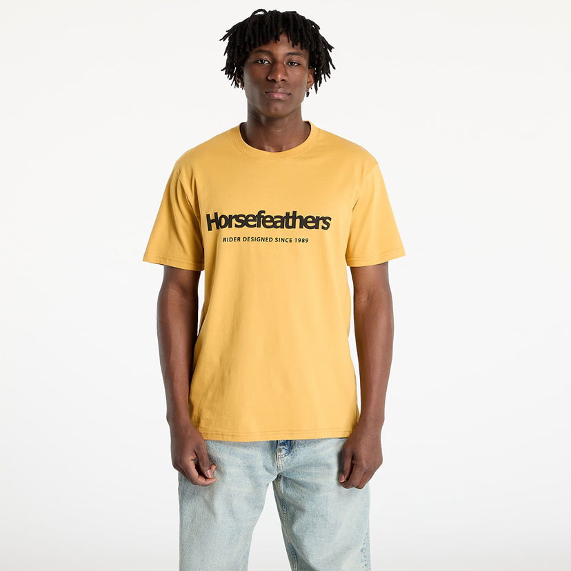 Majica Horsefeathers Horsefeathers Quarter T-Shirt Rumena | SM1379A