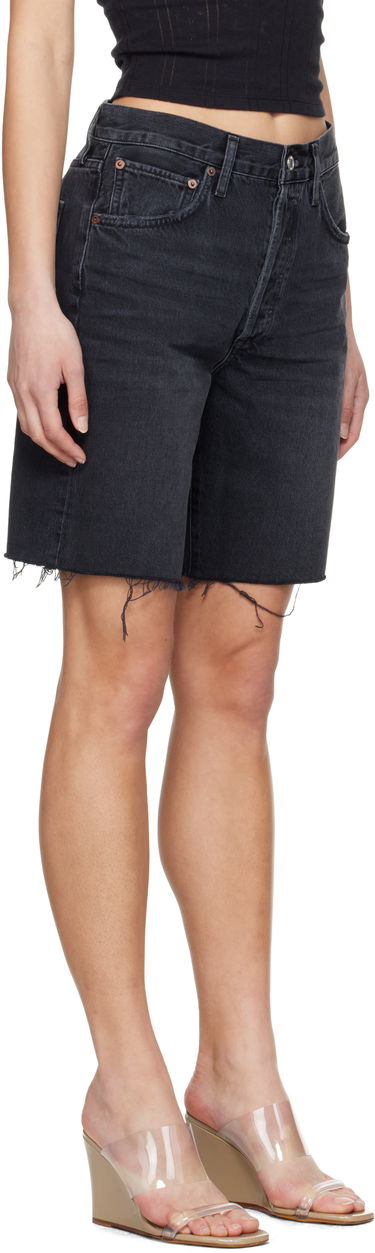 Kratke hlače AGOLDE AGOLDE 90's Distressed Denim Shorts Črna | A223-1157, 1