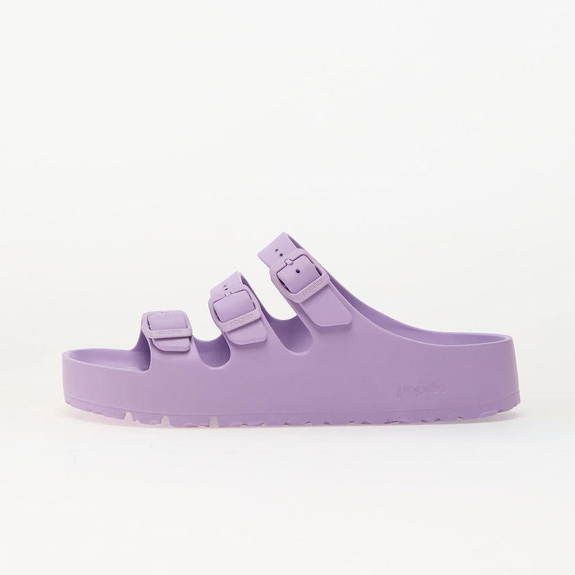 Superge in čevlji Birkenstock Birkenstock Florida III Platform Slides Lila | 1029698