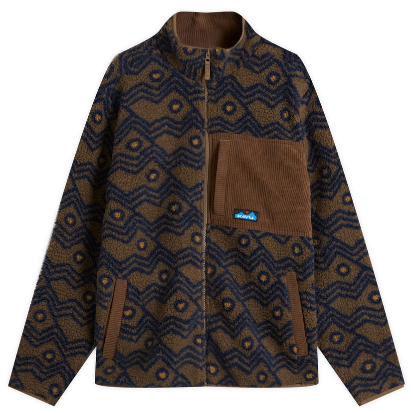 Jakna KAVU Wayside Fleece Jacket Rjava | 5209-2733
