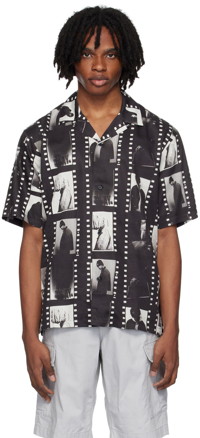Srajce Carhartt WIP Photo Strip Print Relaxed Fit Shirt Črna | I033070