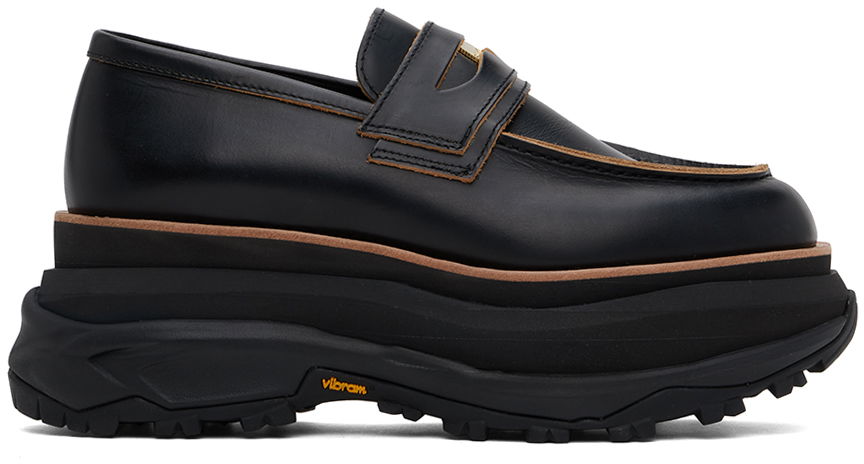 Oblačila sacai sacai Platform Loafers Črna | SCM-239, 0