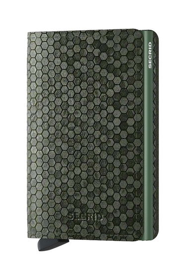 Denarnica Secrid Slimwallet Hexagon Wallet Zelena | SHe.Green, 0