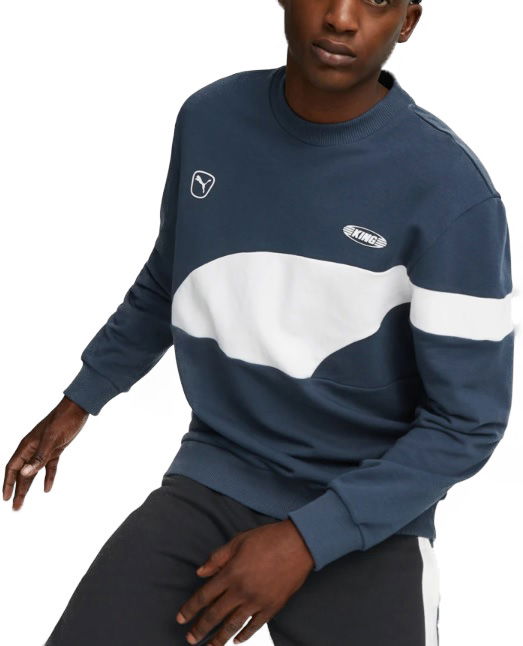Pulover Puma King Top Football Crew Mornarica | 658342-01, 0