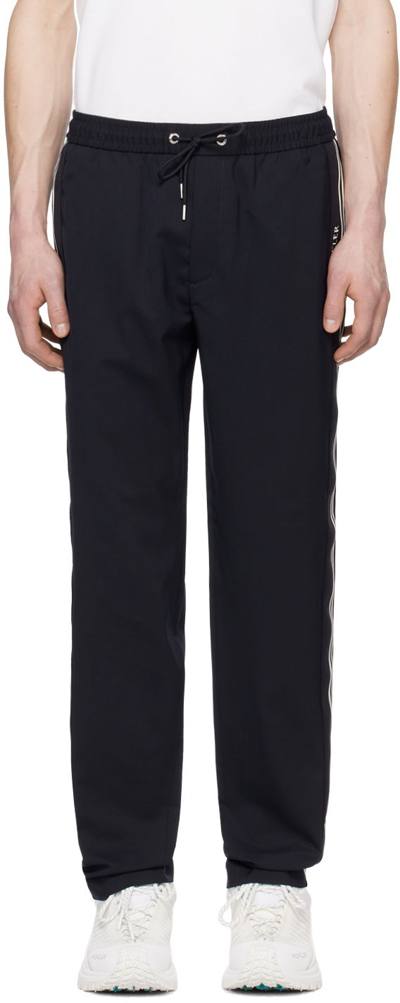 Trenirka Moncler Striped Sweatpants Mornarica | J10912A00005597FV