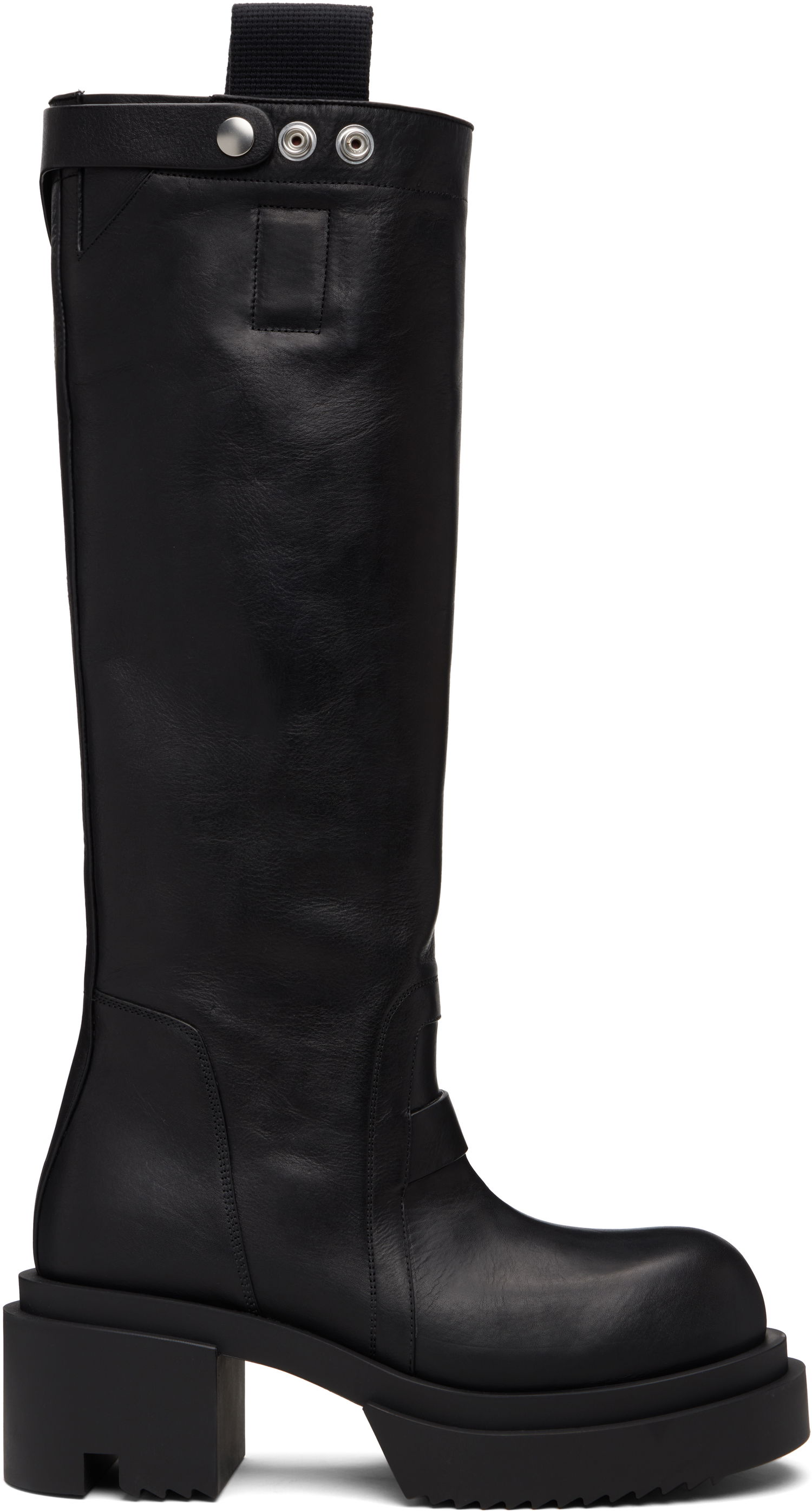 Superge in čevlji Rick Owens Rick Owens Concordians Pull On Mega Tractor Boots Črna | RU02E1834 LOO, 0