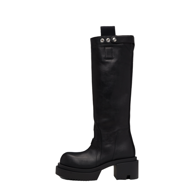 Superge in čevlji Rick Owens Rick Owens Concordians Pull On Mega Tractor Boots Črna | RU02E1834 LOO
