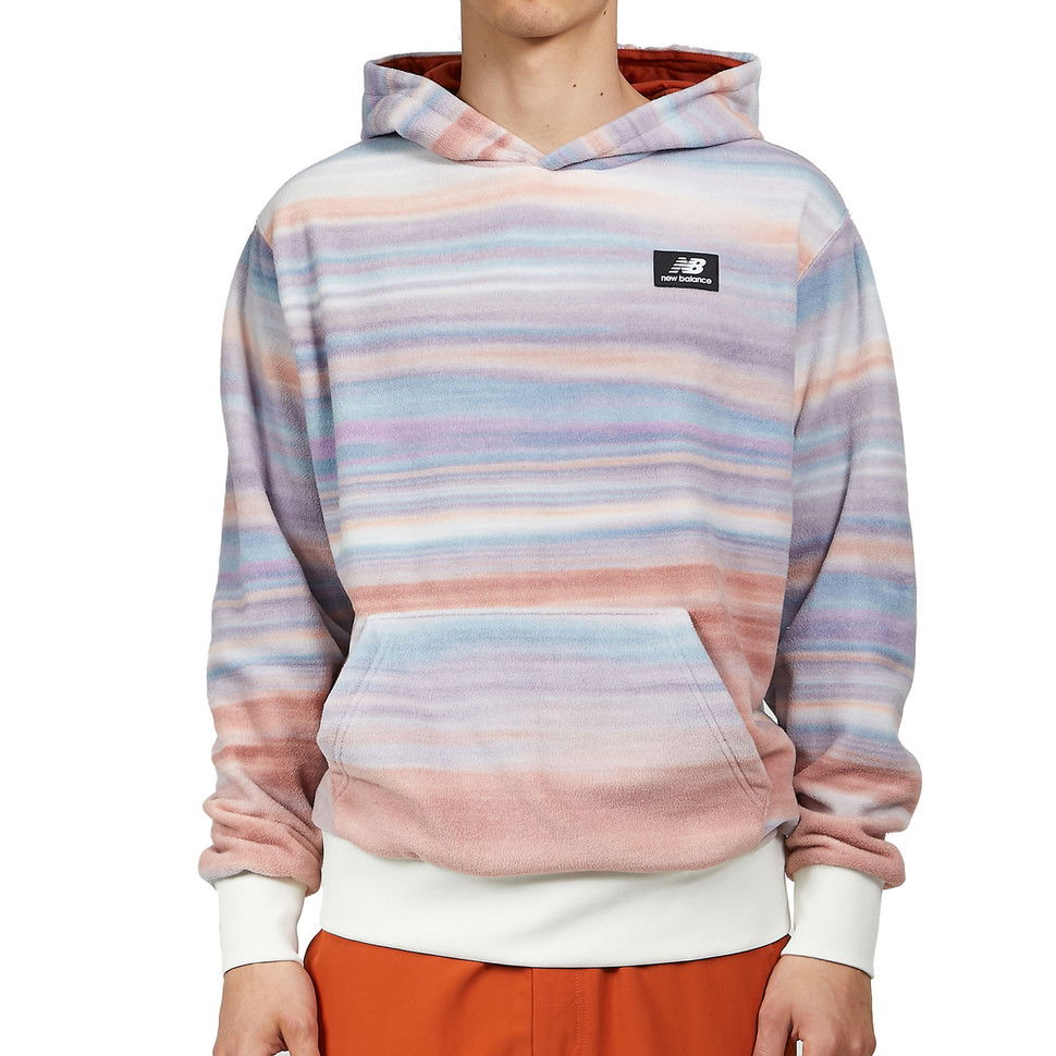 Pulover New Balance All Terrain All Over Print Hoodie Večbarvna | MT21520_WM, 0