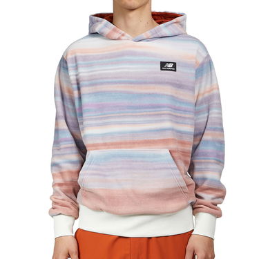 Pulover New Balance All Terrain All Over Print Hoodie Večbarvna | MT21520_WM, 0