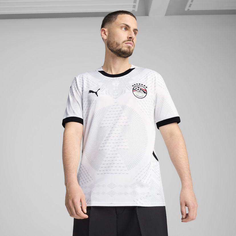 Dres Puma Egypt 2025 Away Jersey Bela | 777133_02