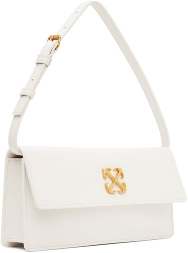 Torba za čez ramo Off-White Jitney 1.0 Shoulder Bag Bela | OWNN172C99LEA0010400, 4