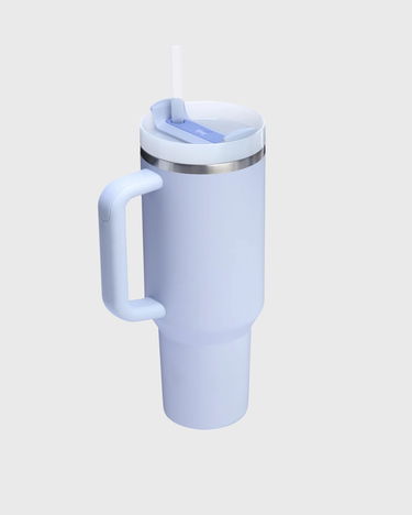 Steklenica za pitje Stanley Quencher H2.0 FlowState Tumbler with Handle and Straw Lila | 10-13230-062, 2