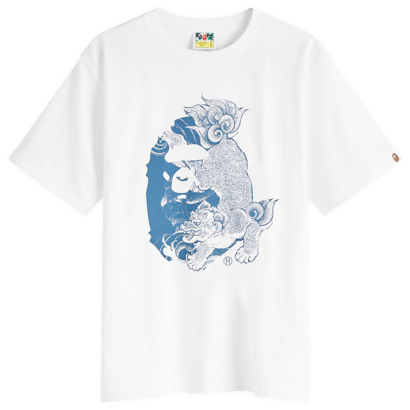 Majica BAPE Japanese Tattoo Graphic T-Shirt Bela | 001TEK801029M-WHT