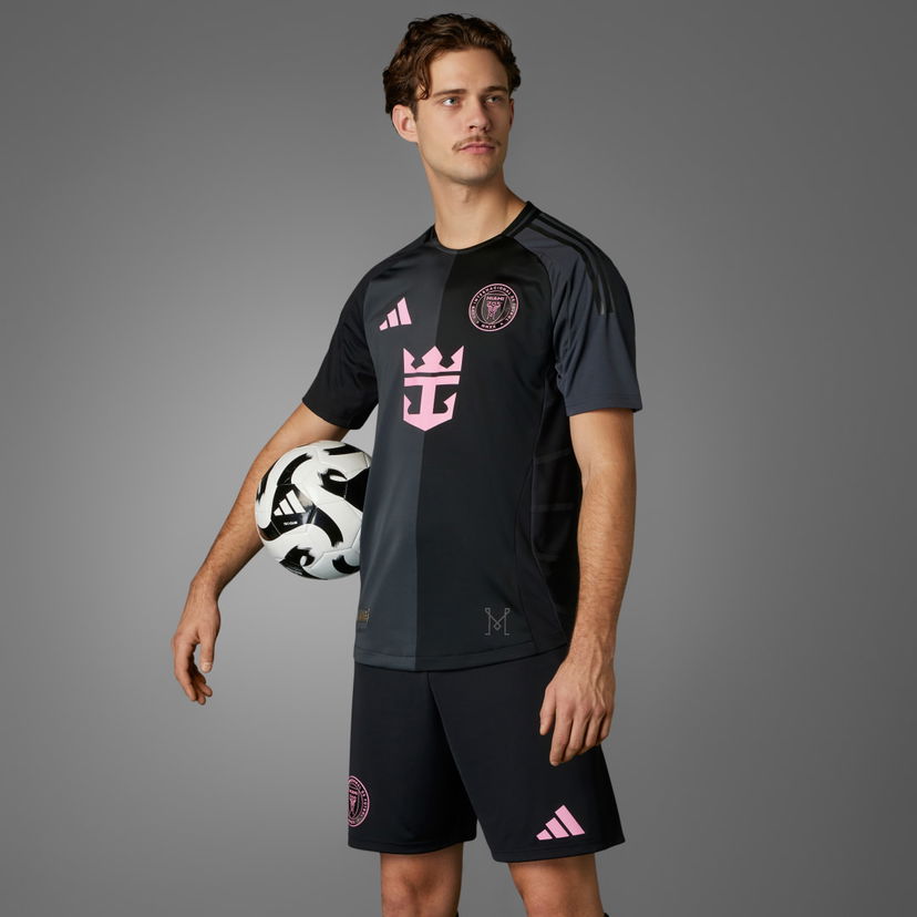 Dres adidas Performance Inter Miami CF 25/26 Authentic Soccer Jersey Črna | JI6822