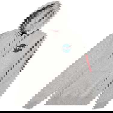 Pulover Alpha Industries Space Shuttle Hoody Siva | 178317-17, 0