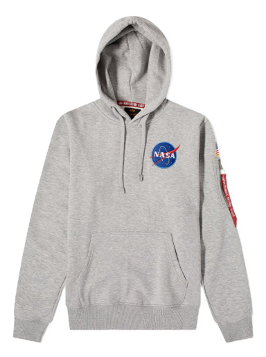 Pulover Alpha Industries Space Shuttle Hoody Siva | 178317-17