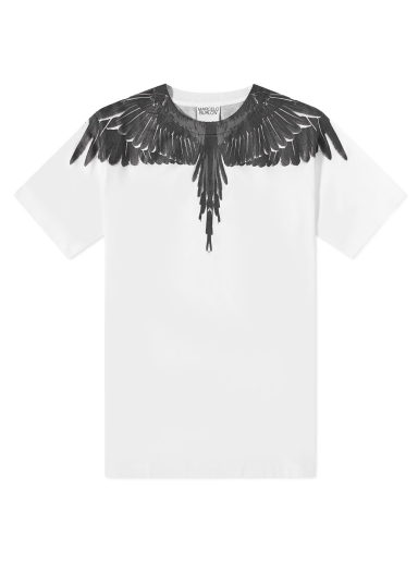 Majica Marcelo Burlon Icons Wings Tee Bela | CMAA018C99JER0010110