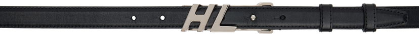 Pasovi Helmut Lang Helmut Lang Leather Logo Belt Črna | O05HM001