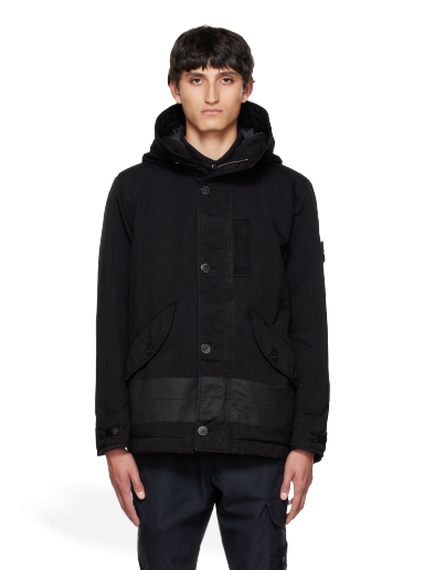 Jakna Stone Island David-TC Down Jacket Črna | 771541349