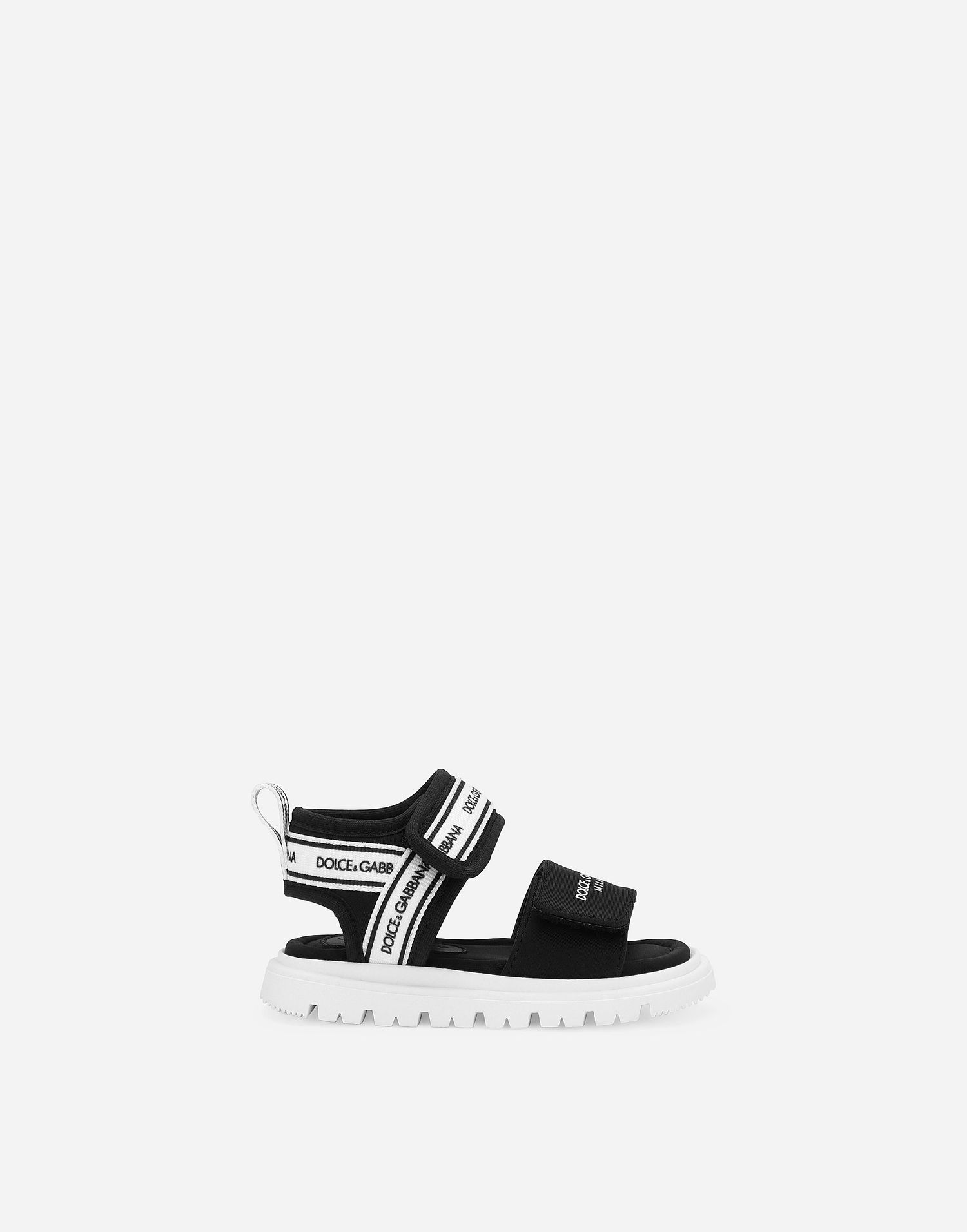 Superge in čevlji Dolce & Gabbana Dolce & Gabbana Sandals With Logo For First Steps Večbarvna | DL0082AE92889690, 0