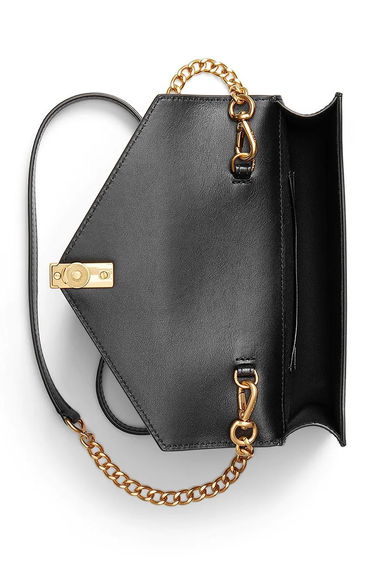 Denarnica Polo by Ralph Lauren Leather Wallet On Chain Črna | 427961946, 3