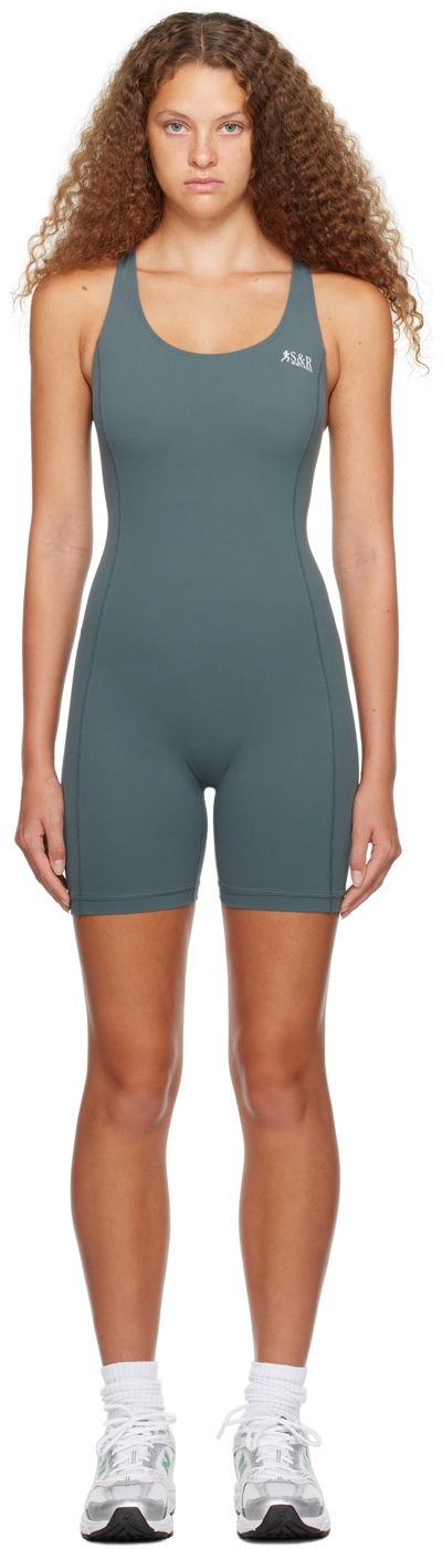 Kombinezon Sporty & Rich Sporty & Rich Exclusive Sleeveless Jumpsuit Zelena | BS821VO, 0