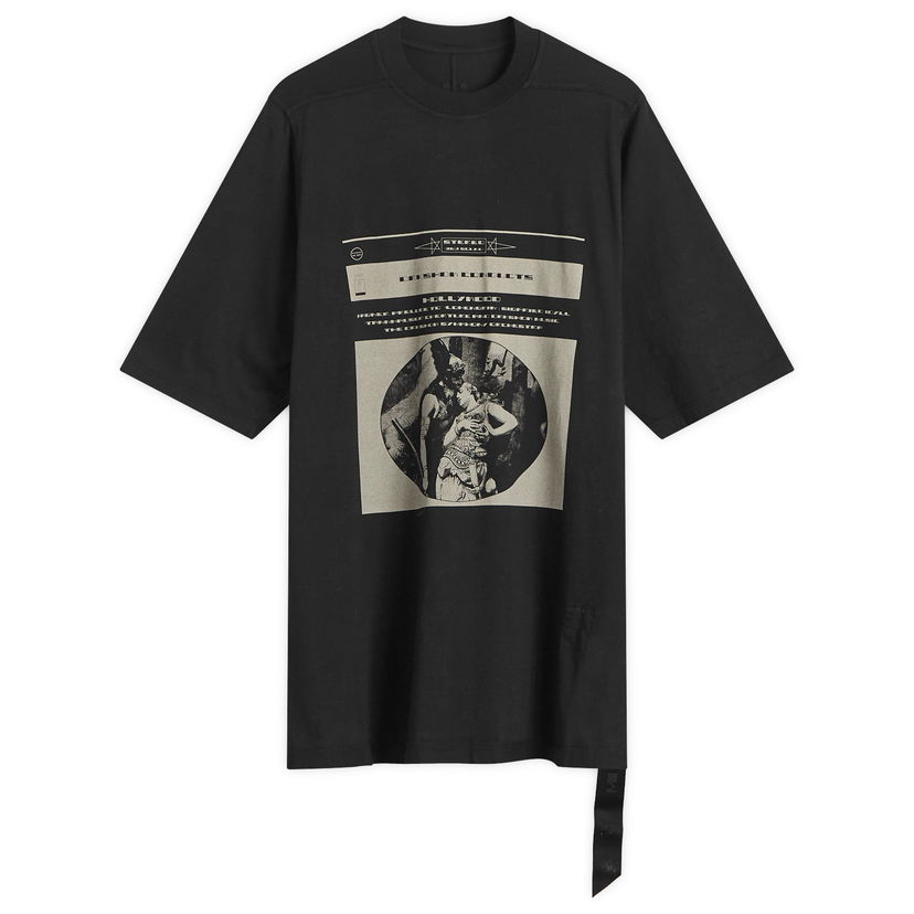 Majica Rick Owens Rick Owens DRKSHDW Jumbo Short Sleeve T-Shirt, Size Large Črna | DS01E3204-RNEP1-0908
