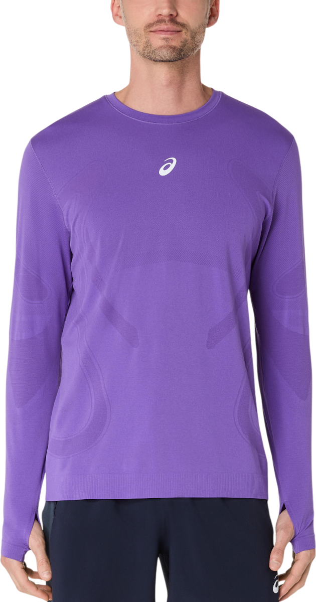 Majica Asics ASICS Road Seamless Long Sleeve Top Lila | 2011d356-500