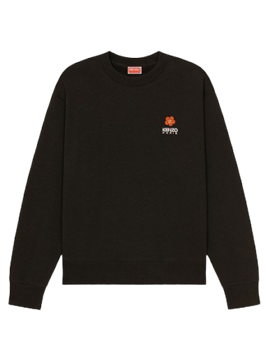 Pulover KENZO Boke Crest Classic Sweatshirt Črna | FD55SW4404MF.99J