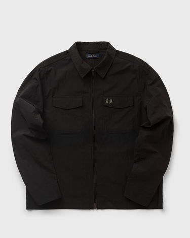 Srajce Fred Perry Overshirt Pocket Črna | M5684.236, 2
