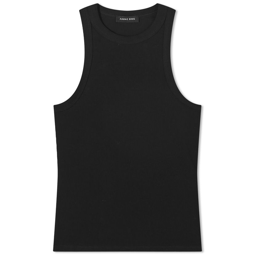Majica brez rokavov Anine Bing Eva Tank Top Črna | A-08-0151-000