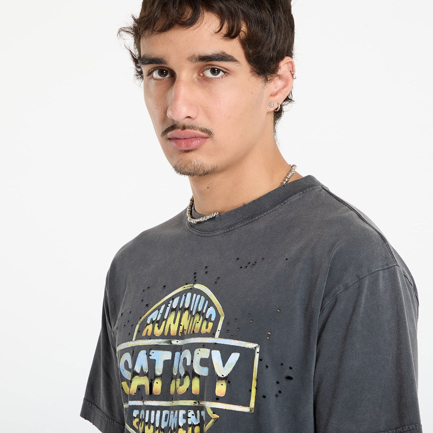 Majica Satisfy Satisfy MothTech T-Shirt Siva | 11006-AB-EST1, 1