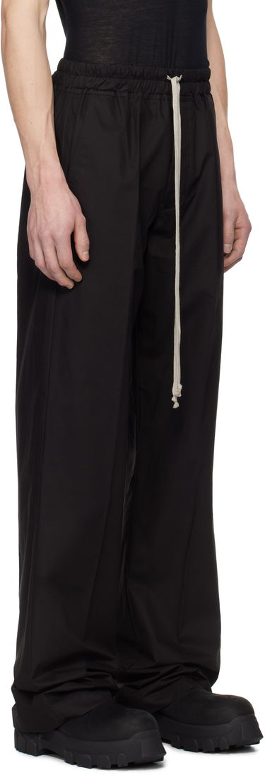 Hlače Rick Owens Rick Owens Hollywood Dietrich Drawstring Trousers Črna | RU01E5378 P, 1