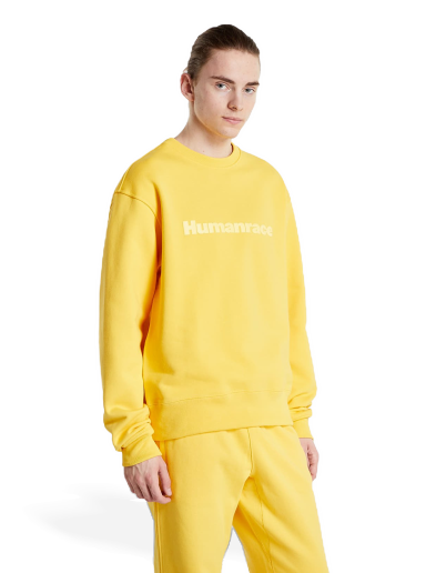 Pulover adidas Originals Pharrell Williams x Basics Crew Bold Rumena | HI5544