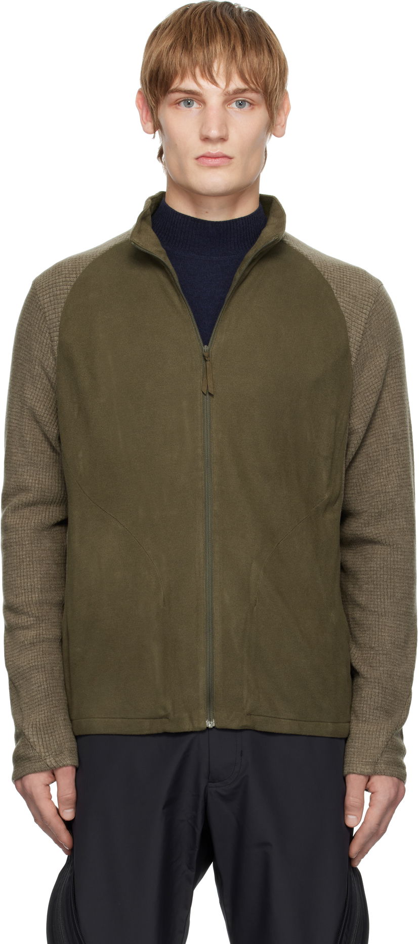 Pulover Post Archive Faction (PAF) 7.0 Right Zip-Up Fleece Jacket Zelena | 7.0 OFR-OG