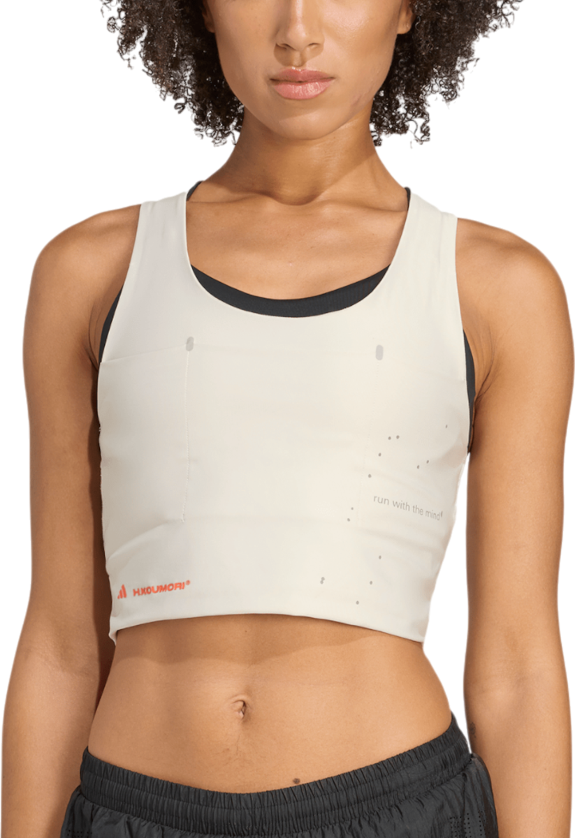 Majica brez rokavov adidas Originals Hermanos Koumori Crop Tank Top Bela | jy4080, 0