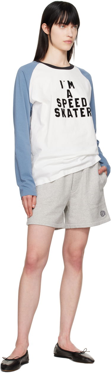Kratke hlače Bode Bode Crew Sweat Shorts Siva | MRS25CS023, 3