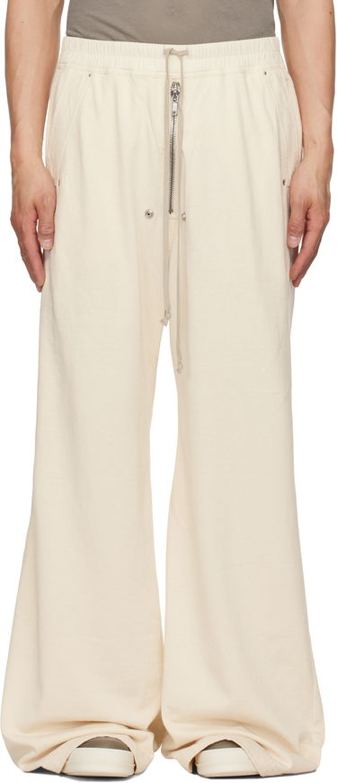 Hlače Rick Owens Rick Owens DRKSHDW Hollywood Geth Belas Sweatpants Bež | DU01E3378 RIGN, 0