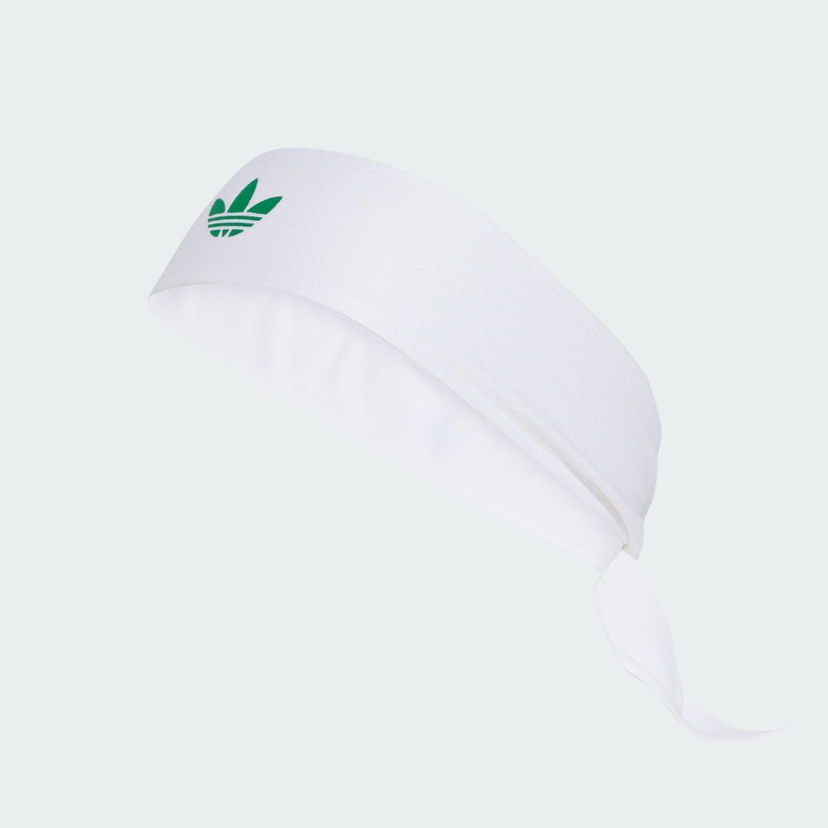Modni dodatki adidas Originals adidas Originals Tie Headband Bela | JW8534