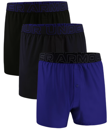 Boksarice Under Armour Performance Tech Mesh Boxer Short (3-Pack) Modra | 1390498-400, 0