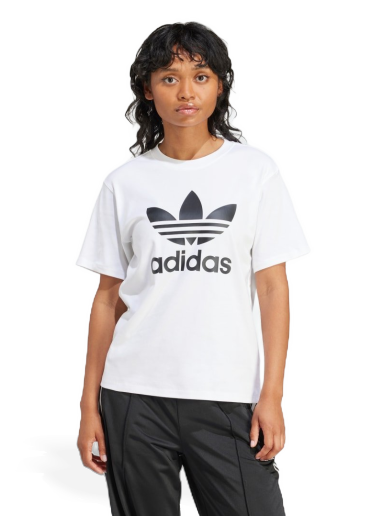 Majica adidas Originals Trefoil Regular T-Shirt Bela | IR9534