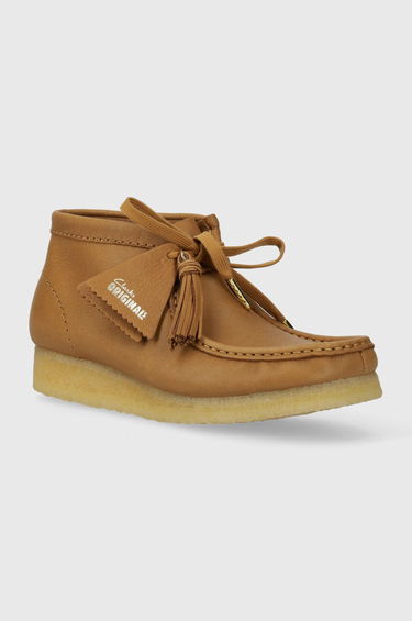 Superge in čevlji Clarks Wallabee Boot Rjava | 26175840, 0