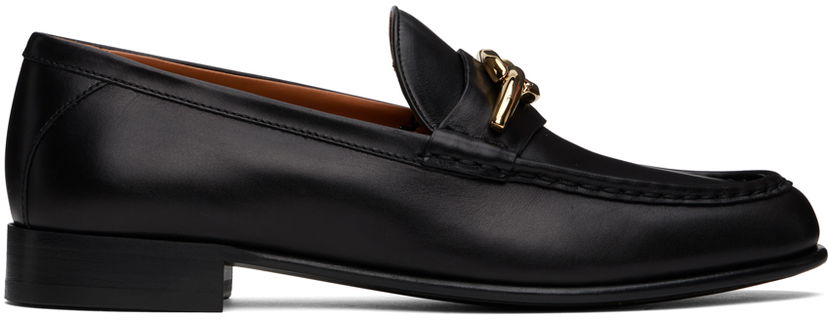 Oblačila Valentino Valentino Garavani VLogo Loafers Črna | 5W2S0IK0MIM