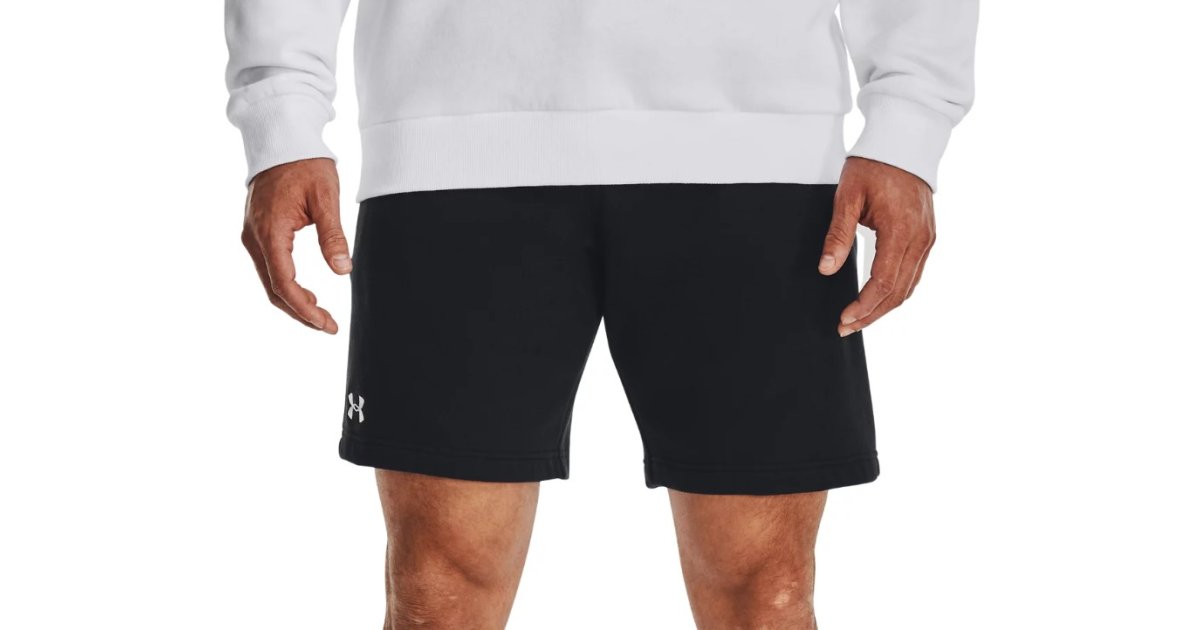 Kratke hlače Under Armour Rival Fleece Shorts Črna | 1379779-001, 1