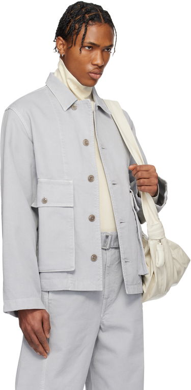 Jakna LEMAIRE Lemaire Boxy Denim Jacket Siva | OW306 LD1036, 1