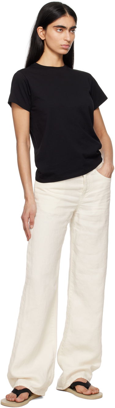 Majica The Row The Row Florie T-Shirt Črna | 8652-K643, 3