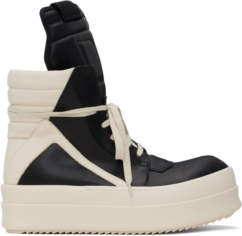 Superge in čevlji Rick Owens Rick Owens Hollywood Mega Bumper Geobasket Črna | RU01E5868 LCO