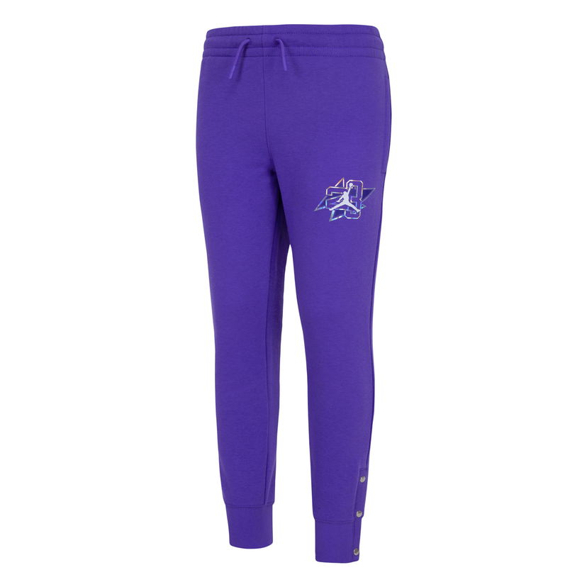 Hlače in kavbojke Jordan TAKE FLIGHT SNAP FLC PANT - PURPLE VENOM - Kids - Pants Jordan - Purple - 45C809-P44 - Size: S Lila | 45C809-P44